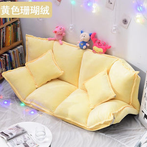 European Lazy Couch Single Double Sofa Bed