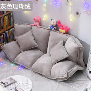 European Lazy Couch Single Double Sofa Bed