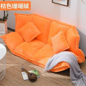 European Lazy Couch Single Double Sofa Bed