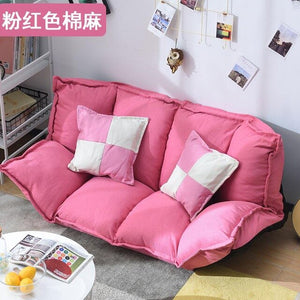 European Lazy Couch Single Double Sofa Bed