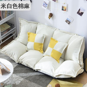 European Lazy Couch Single Double Sofa Bed