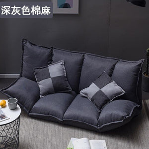European Lazy Couch Single Double Sofa Bed