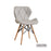 INS Nordic Dining Chair Modern Iron Chair
