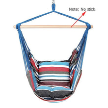 Load image into Gallery viewer, Garden Hanging Hammock Chair with 2 Pillows