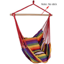 Load image into Gallery viewer, Garden Hanging Hammock Chair with 2 Pillows