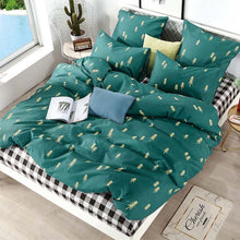 Load image into Gallery viewer, Alanna Printed Solid Bedding Sets