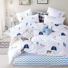 Load image into Gallery viewer, Alanna Printed Solid Bedding Sets