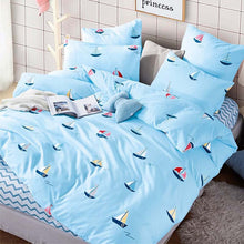 Load image into Gallery viewer, Alanna Printed Solid Bedding Sets