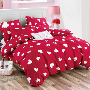 Alanna Printed Solid Bedding Sets