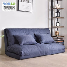 Load image into Gallery viewer, Foldable Lazy Little Double Sofa Bed