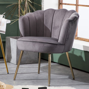 CROWN Royal Velvet Single Sofa Chair