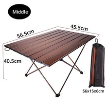 Load image into Gallery viewer, Lightweight Portable Folding Table For Camping