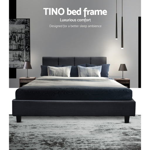 TINO Double Size Bed Frame 204 x 144 cm
