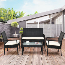 Load image into Gallery viewer, Costway 4 PCS Outdoor Patio Sofa Furniture Set