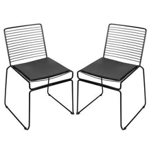 Load image into Gallery viewer, WIRE 2pcs Nordic Fashion Outdoor Dining Chairs