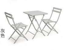 Load image into Gallery viewer, DELIGHT 3PCS Metal Nordic Modern Table and Chair Set