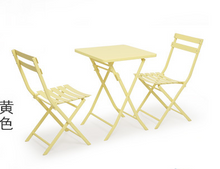 Load image into Gallery viewer, DELIGHT 3PCS Metal Nordic Modern Table and Chair Set