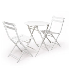 Load image into Gallery viewer, DELIGHT 3PCS Metal Nordic Modern Table and Chair Set