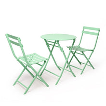 Load image into Gallery viewer, DELIGHT 3PCS Metal Nordic Modern Table and Chair Set