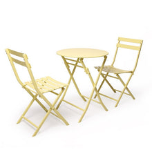 Load image into Gallery viewer, DELIGHT 3PCS Metal Nordic Modern Table and Chair Set