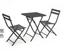 Load image into Gallery viewer, DELIGHT 3PCS Metal Nordic Modern Table and Chair Set