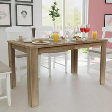 Load image into Gallery viewer, VidaXL High-Quality Dining Table 140x80x75cm White Elegant Design