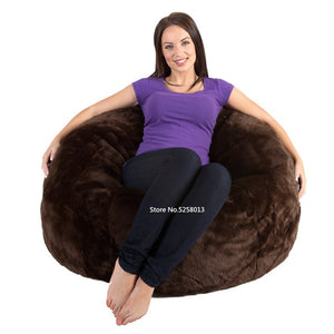 Large Island Design Original Bean Bag Fur Sofa