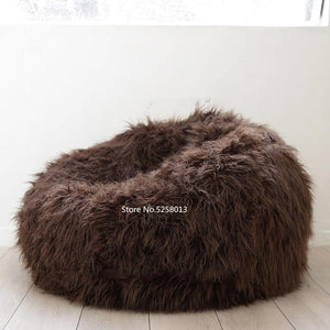 Large Island Design Original Bean Bag Fur Sofa