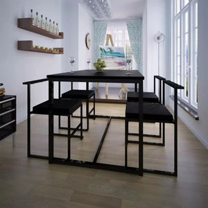 VidaXL 5pcs Dining Room Set