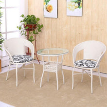 Load image into Gallery viewer, Cane Chair Tea Table 3 PCS