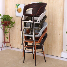 Load image into Gallery viewer, Cane Chair Tea Table 3 PCS