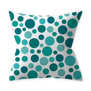 AQUA 45*45cm Square Decorative Throw Cushion Case