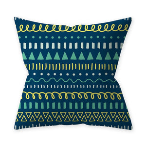 AQUA 45*45cm Square Decorative Throw Cushion Case