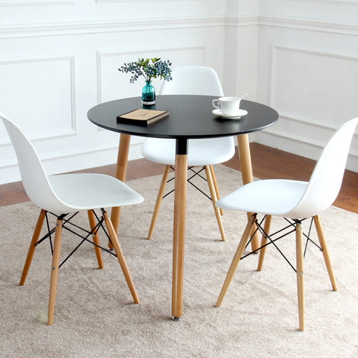 IMUS Nordic Dining Table and Chair Combination Solid Wood