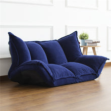 Load image into Gallery viewer, Floor Furniture Reclining Futon Sofa Bed