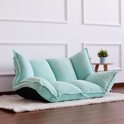 Floor Furniture Reclining Futon Sofa Bed