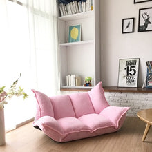 Load image into Gallery viewer, Floor Furniture Reclining Futon Sofa Bed