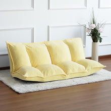 Load image into Gallery viewer, Floor Furniture Reclining Futon Sofa Bed
