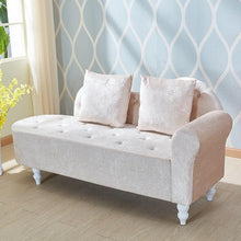 Load image into Gallery viewer, Beauty Chaise Sofa Tatami Style with European Fabric