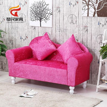 Load image into Gallery viewer, Beauty Chaise Sofa Tatami Style with European Fabric