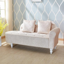 Load image into Gallery viewer, Beauty Chaise Sofa Tatami Style with European Fabric