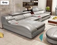 Load image into Gallery viewer, Large Modern Corner Sofa Set