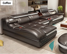 Load image into Gallery viewer, Large Modern Corner Sofa Set