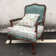 Load image into Gallery viewer, American Country Retro Single Leisure Sofa European Fabric