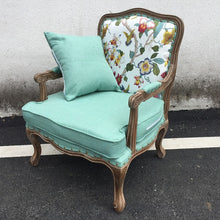 Load image into Gallery viewer, American Country Retro Single Leisure Sofa European Fabric