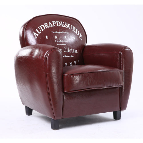 European-Style Retro Sofa American-style Single Person Chair