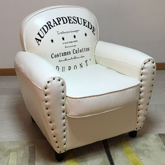 European-Style Retro Sofa American-style Single Person Chair