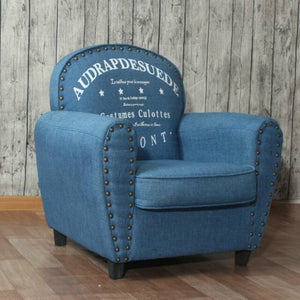 European-Style Retro Sofa American-style Single Person Chair