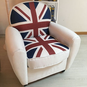 European-Style Retro Sofa American-style Single Person Chair