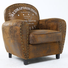 Load image into Gallery viewer, European-Style Retro Sofa American-style Single Person Chair